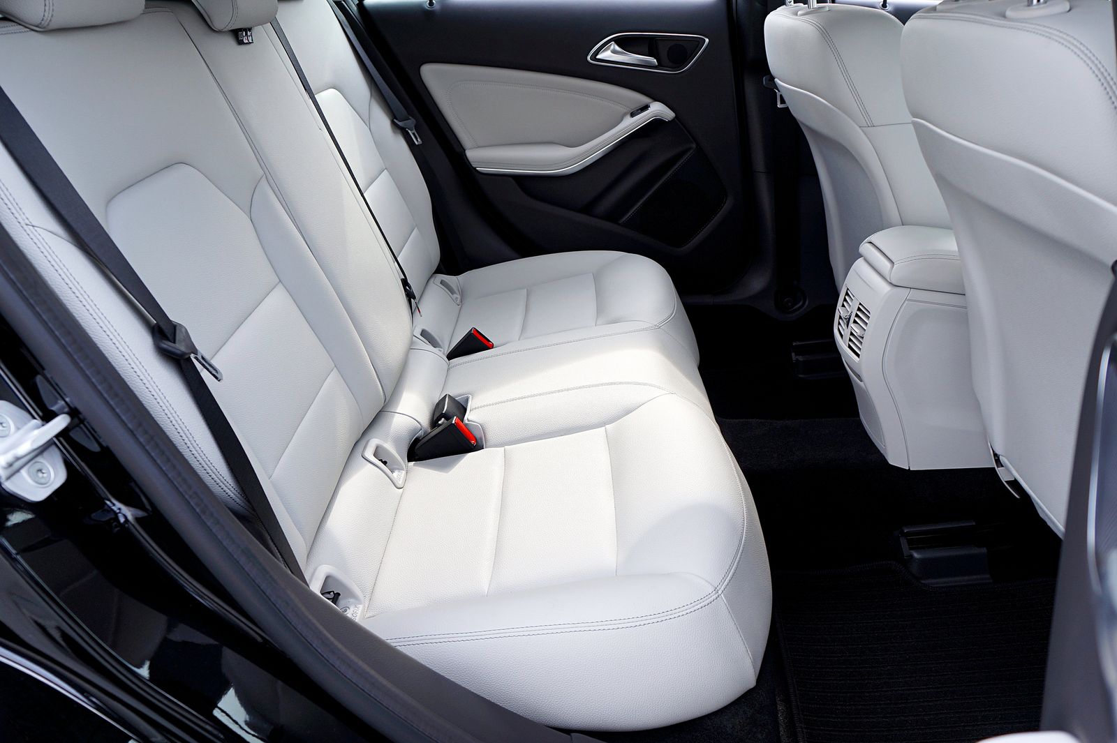 Interior deep-cleaned and ready, doors open on the job site — after